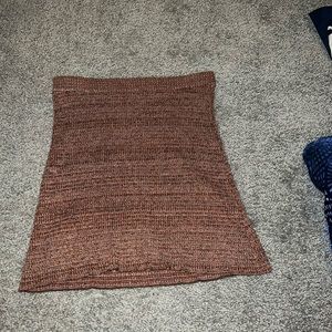 FREE PEOPLE Casual Knit Skirt